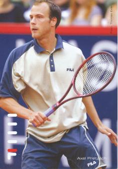 Axel Pretzsch   Tennis   Autogrammkarte 