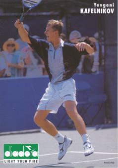 Yevgeni Kafelnikov  Rußland   Tennis   Autogrammkarte 