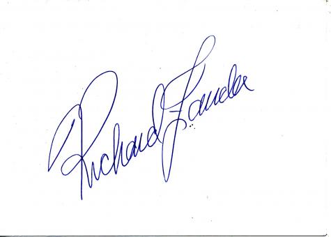 Richard Zander  Eiskunstlauf  Autogramm Karte original signiert 