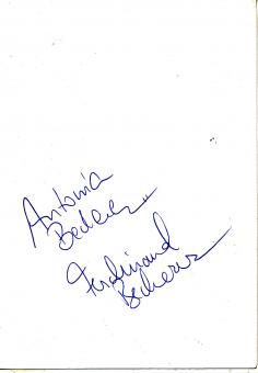 Antonia & Ferdinand Becherer  Eiskunstlauf  Autogramm Karte original signiert 