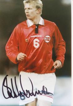 Steffen Iversen  Norwegen  Fußball Autogramm Foto original signiert 