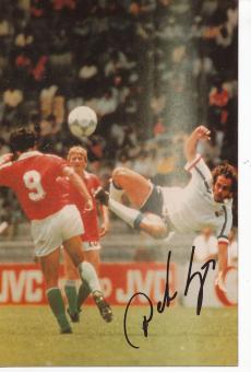 Lajos Detari  Ungarn  WM 1986  Fußball Autogramm Foto original signiert 