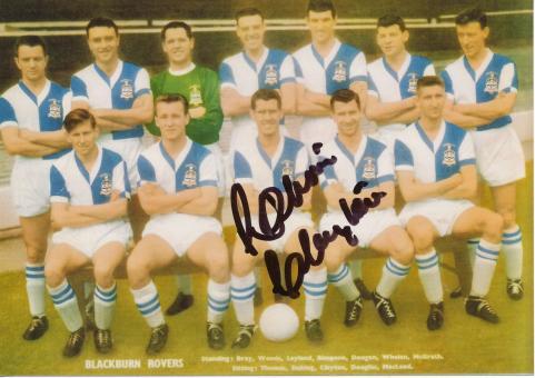Ronnie Clayton † 2010 Blackburn Rovers  Fußball Autogramm Foto original signiert 