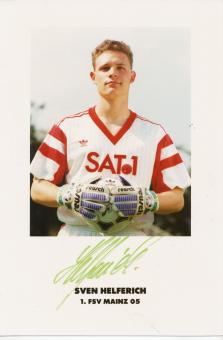 Sven Helferich  FSV Mainz 05  Fußball Autogramm Foto original signiert 
