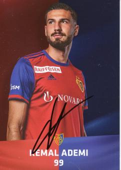 Kemal Ademi  FC Basel  2019/2020  Fußball Autogrammkarte  original signiert 