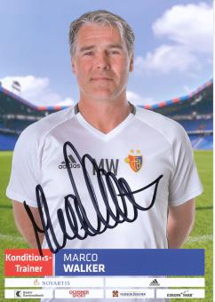 Marco Walker  FC Basel  2017/2018  Fußball Autogrammkarte  original signiert 