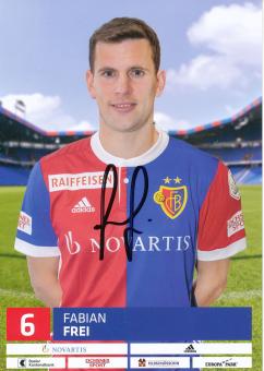 Fabian Frei  FC Basel  2017/2018  Fußball Autogrammkarte  original signiert 
