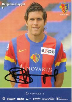 Benjamin Huggel  FC Basel  2010/2011  Fußball Autogrammkarte  original signiert 