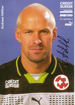 Andreas Hilfiker  Schweiz  Fußball Autogrammkarte  original signiert 