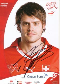 Tranquillo Barnetta  Schweiz  Fußball Autogrammkarte  original signiert 