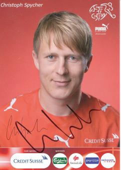 Christoph Spycher  Schweiz  Fußball Autogrammkarte  original signiert 
