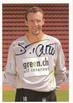 Davide Taini  FC Zürich  2003/2004  Fußball Autogrammkarte  original signiert 