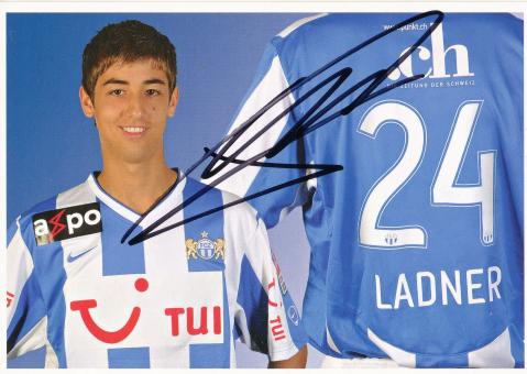 Luca Ladner  FC Zürich  2008/2009  Fußball Autogrammkarte  original signiert 