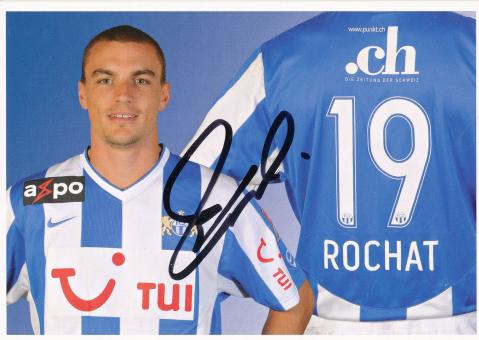 Alain Rochat  FC Zürich  2008/2009  Fußball Autogrammkarte  original signiert 