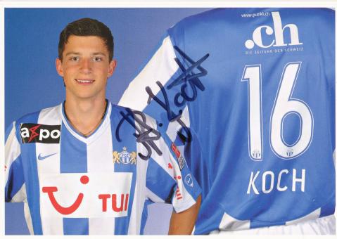 Philippe Koch  FC Zürich  2008/2009  Fußball Autogrammkarte  original signiert 