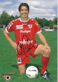 Andres Gerber  FC Thun  Fußball Autogrammkarte  original signiert 