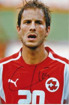 Patrick Müller  Schweiz  Fußball Autogramm  Foto original signiert 