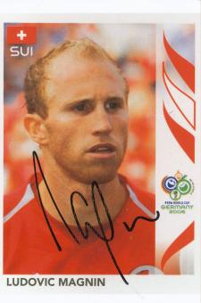 Ludovic Magnin  Schweiz  Fußball Autogramm  Foto original signiert 