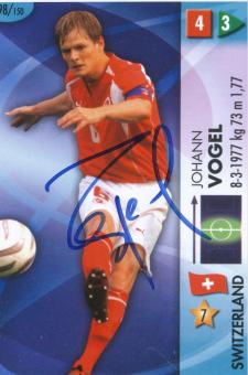 Johan Vogel  Schweiz  Fußball Autogramm  Foto original signiert 