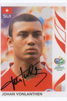 Johan Vonlanthen  Schweiz  Fußball Autogramm  Foto original signiert 