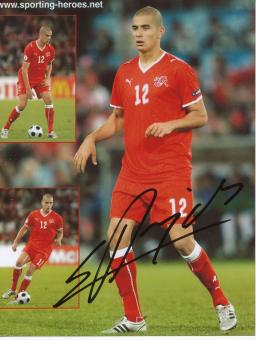 Eren Derdiyok  Schweiz  Fußball Autogramm  Foto original signiert 