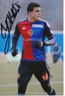 Mohamed Elyounoussi  FC Basel  Fußball Autogramm  Foto original signiert 