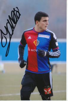 Mohamed Elyounoussi  FC Basel  Fußball Autogramm  Foto original signiert 