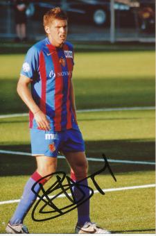 Benjamin Huggel  FC Basel  Fußball Autogramm  Foto original signiert 
