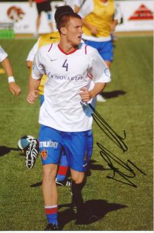 Michel Morganella  FC Basel  Fußball Autogramm  Foto original signiert 