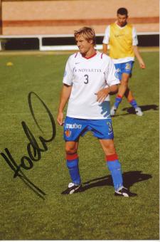 Ronny Hodel  FC Basel  Fußball Autogramm  Foto original signiert 