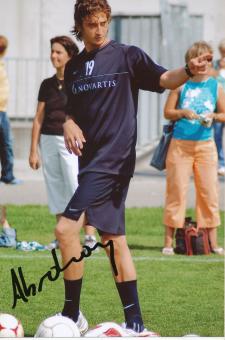 David Abraham  FC Basel  Fußball Autogramm  Foto original signiert 