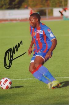Fwayo Tembo  FC Basel  Fußball Autogramm  Foto original signiert 