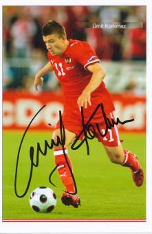 Ümit Korkmaz  Österreich  Fußball Autogramm  Foto original signiert 