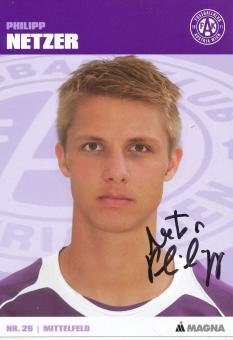 Philipp Netzer  Austria Wien  Fußball Autogrammkarte  original signiert 