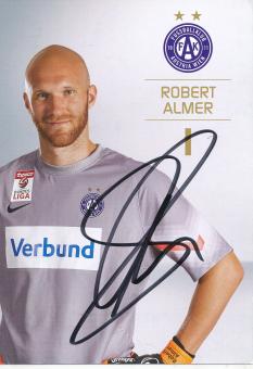 Robert Almer   Austria Wien  2015/2016  Fußball Autogrammkarte  original signiert 
