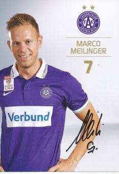 Marco Meilinger   Austria Wien  2015/2016  Fußball Autogrammkarte  original signiert 
