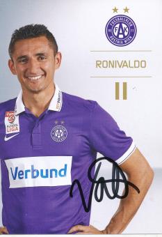 Ronivaldo   Austria Wien  2015/2016  Fußball Autogrammkarte  original signiert 