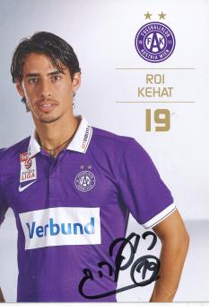 Roi Kehat  Austria Wien  2015/2016  Fußball Autogrammkarte  original signiert 