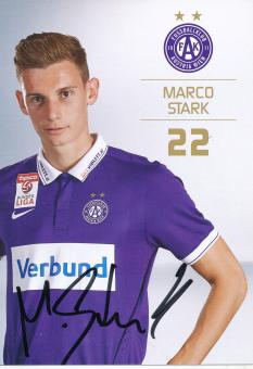 Marco Stark  Austria Wien  2015/2016  Fußball Autogrammkarte  original signiert 