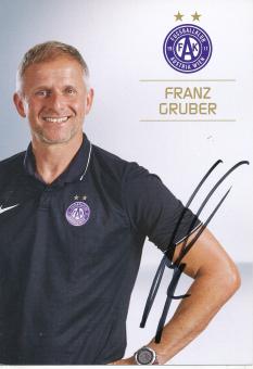 Franz Gruber  Austria Wien  2015/2016  Fußball Autogrammkarte  original signiert 