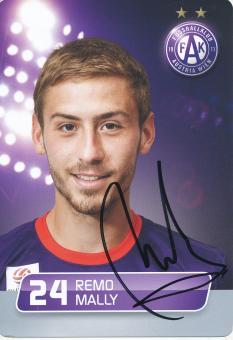 Remo Mally  Austria Wien  Fußball Autogrammkarte  original signiert 