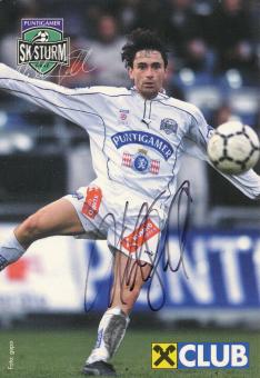 Günther Neukirchner  SK Sturm Graz  Fußball Autogrammkarte  original signiert 