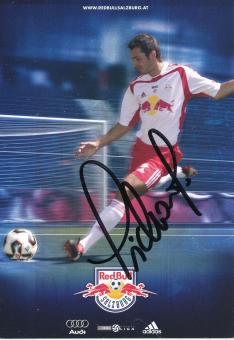 Jürgen Pichorner  RB Salzburg  Fußball Autogrammkarte  original signiert 