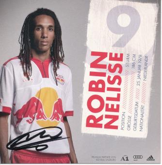 Robin Nelisse   RB Salzburg 2009/2010  Fußball Autogrammkarte  original signiert 