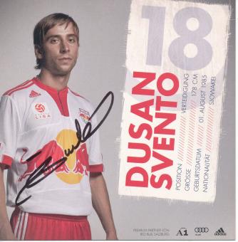 Dusan Svento   RB Salzburg 2009/2010  Fußball Autogrammkarte  original signiert 