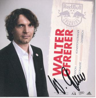 Walter Gfrerer   RB Salzburg 2009/2010  Fußball Autogrammkarte  original signiert 