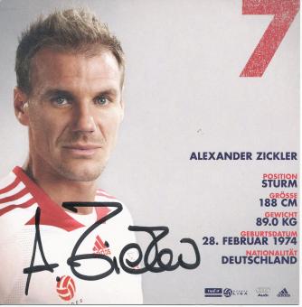 Alexander Zickler  RB Salzburg  Fußball Autogrammkarte  original signiert 