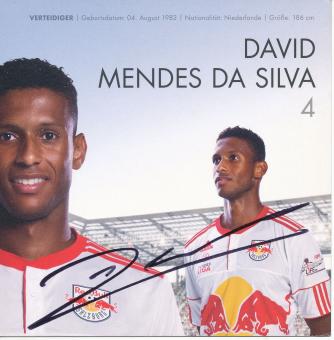 David Mendes Da Silva  2010/2011   RB Salzburg  Fußball Autogrammkarte  original signiert 