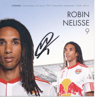Robin Nelisse  2010/2011   RB Salzburg  Fußball Autogrammkarte  original signiert 