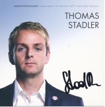 Thomas Stadler  2010/2011   RB Salzburg  Fußball Autogrammkarte  original signiert 